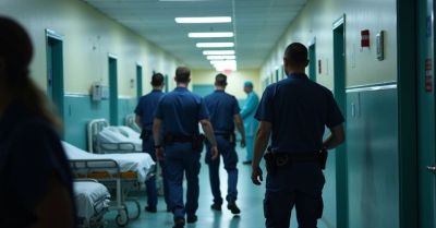 Agresja na SOR w Szczytnie. Mężczyzna w wieku 20 lat zatrzymany